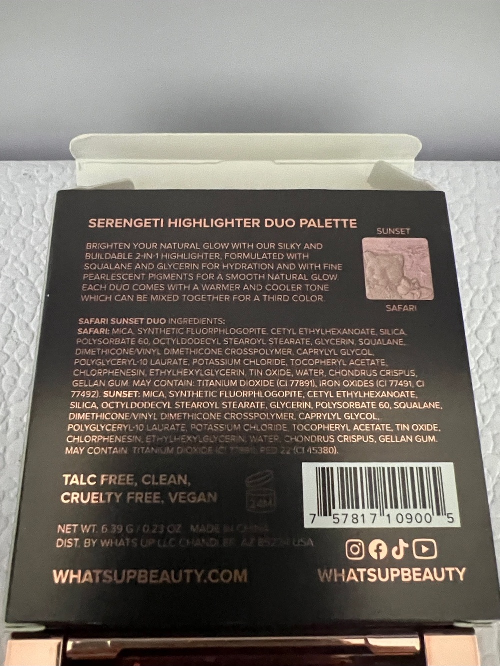 Serengeti Highlighter & Geodes Eyeshadow Palette duo - Picture 8 of 8